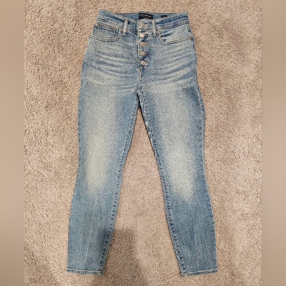 Lucky Brand Size 4 Skinny Ankle Jeans (NWOT)